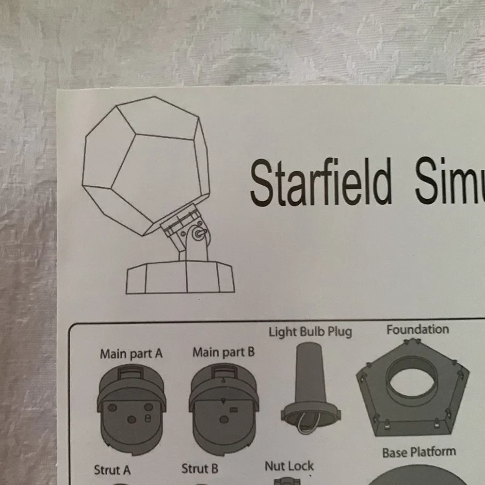 Starfield Simulation Light DIY  - Picture 2 of 9